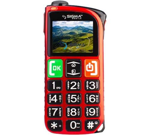 Мобильный телефон Sigma mobile Comfort 50 Light DS red